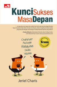 KUNCI SUKSES MASA DEPAN
CHARACTER,ATTIUDE,RELATION,SKILLS,VISION